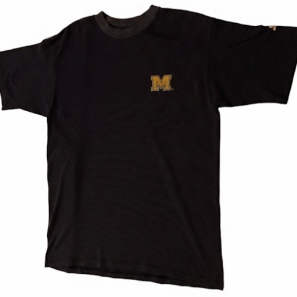 Vintage Michigan Starter Men's Pullover T-Shirt Embroidered “M” Logo Size Large